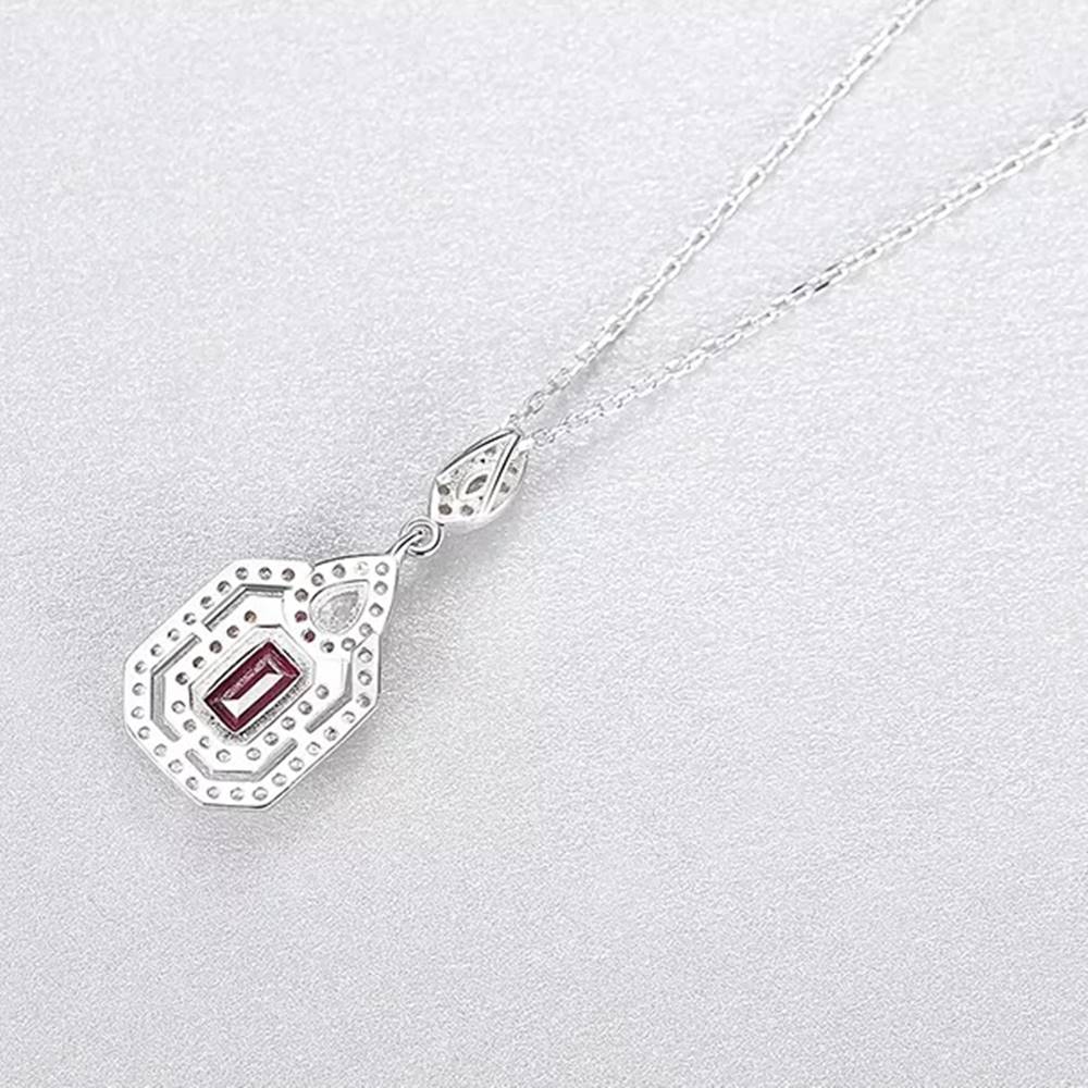 Colier din Argint Red Eclipse