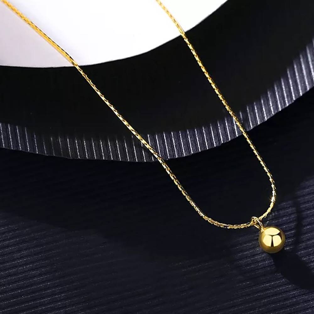 Colier din Argint Gold Beads