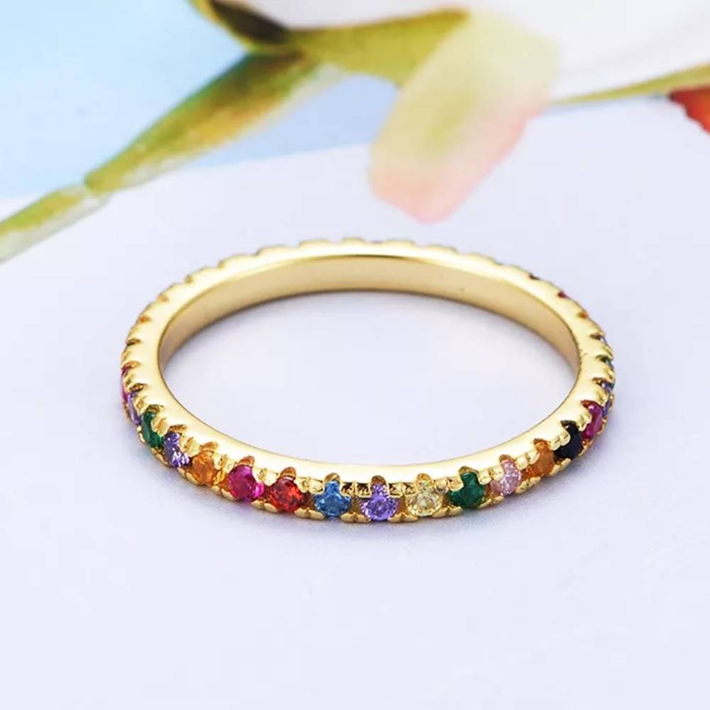 Inel din Argint Eternity Colours
