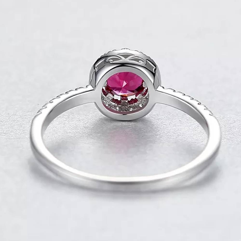 Inel din Argint Diamonds Ruby