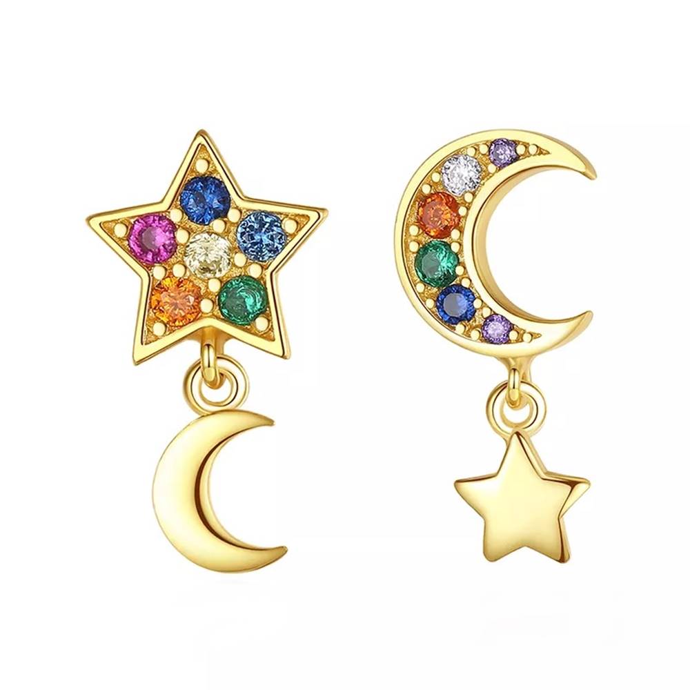 Cercei din Argint Starmoon Pastel