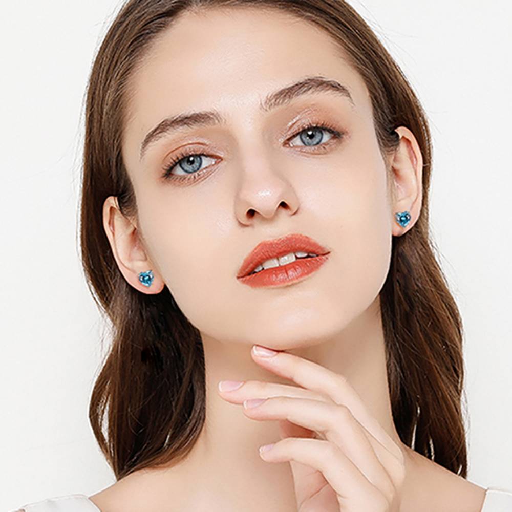 Cercei din Argint Emillys Heart