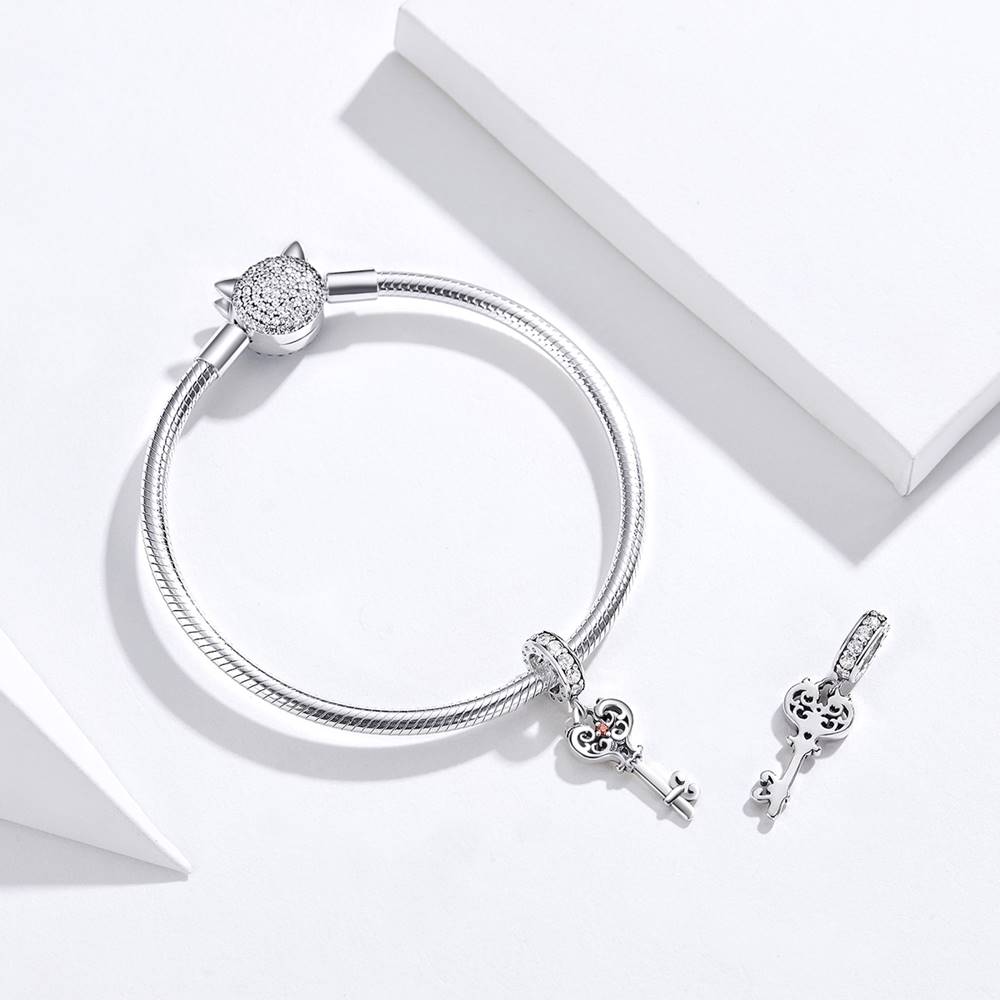 Talisman din Argint Heart Lock