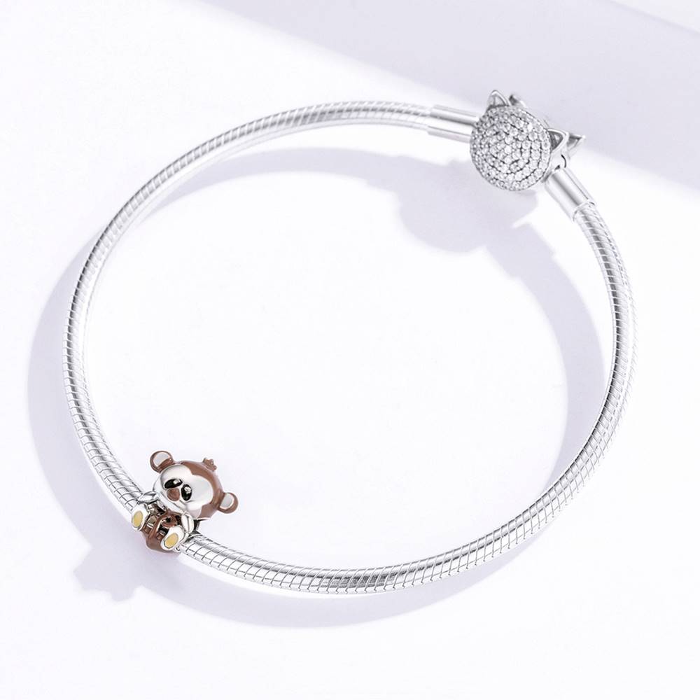 Talisman din Argint Monkey