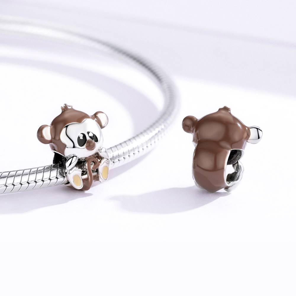 Talisman din Argint Monkey