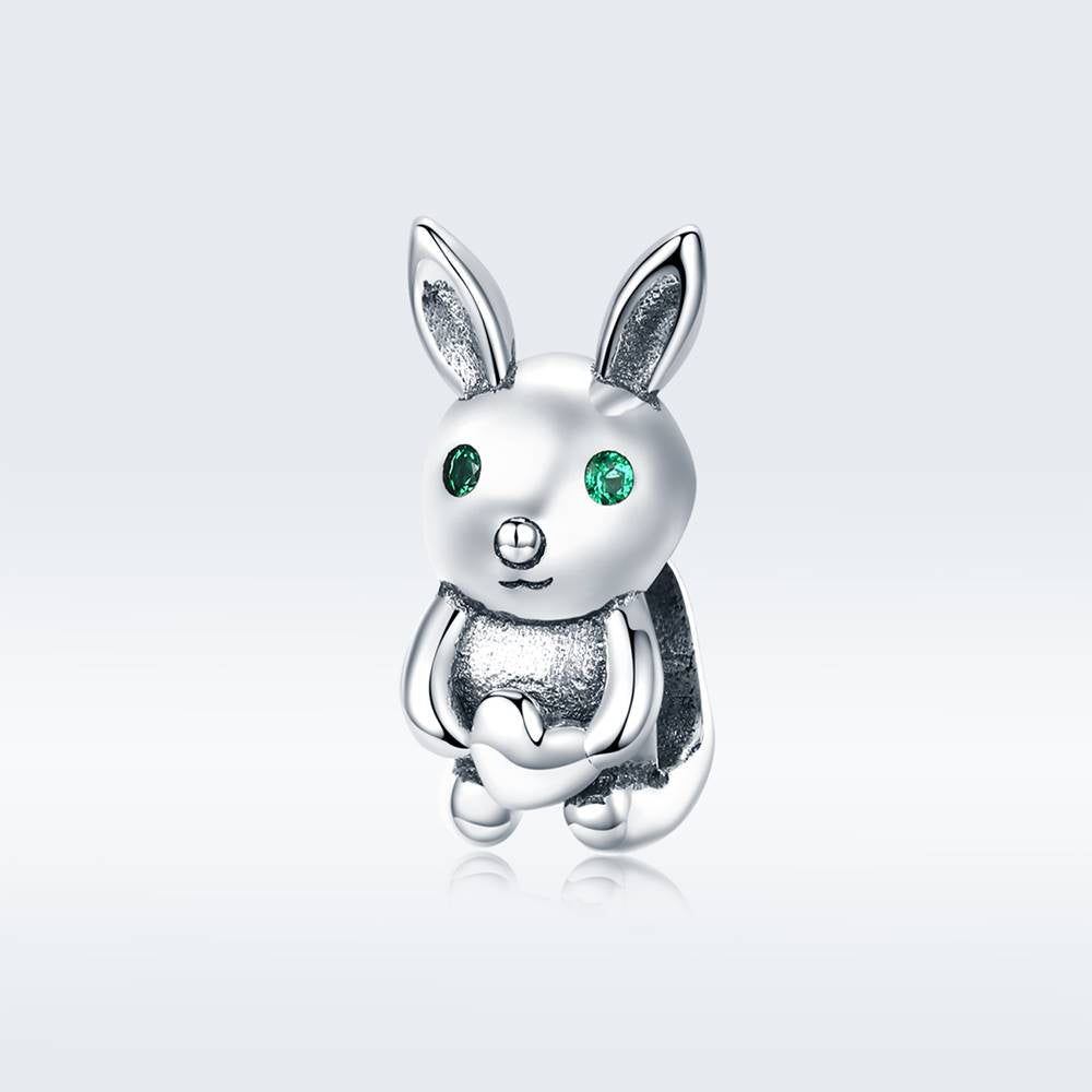 Talisman din Argint Cute Rabbit