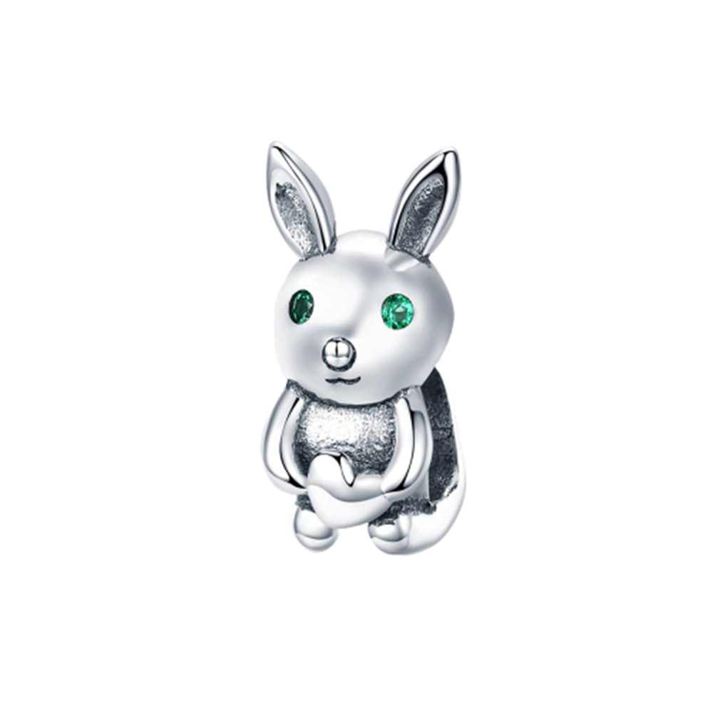 Talisman din Argint Cute Rabbit