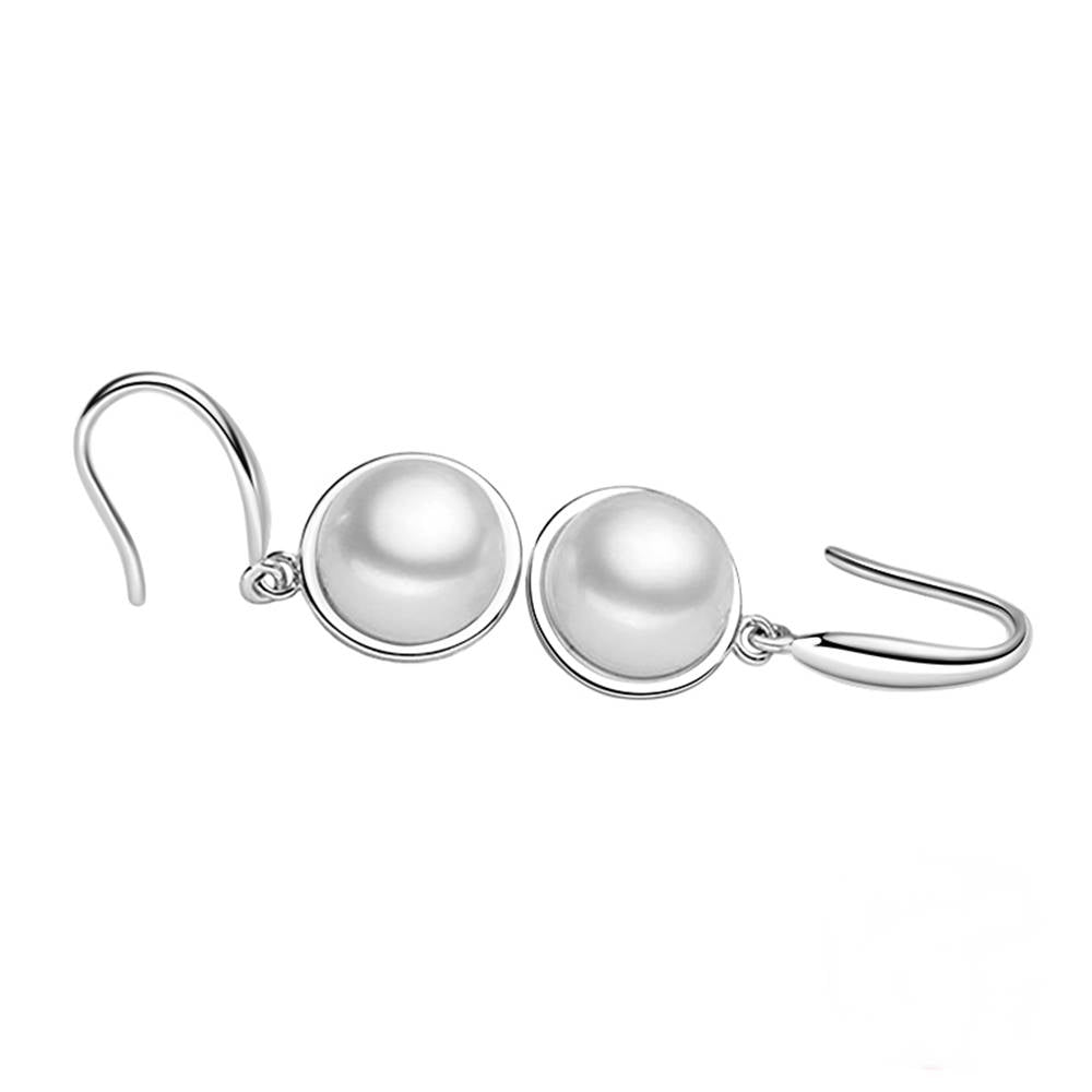 Cercei din Argint Simple Pearls