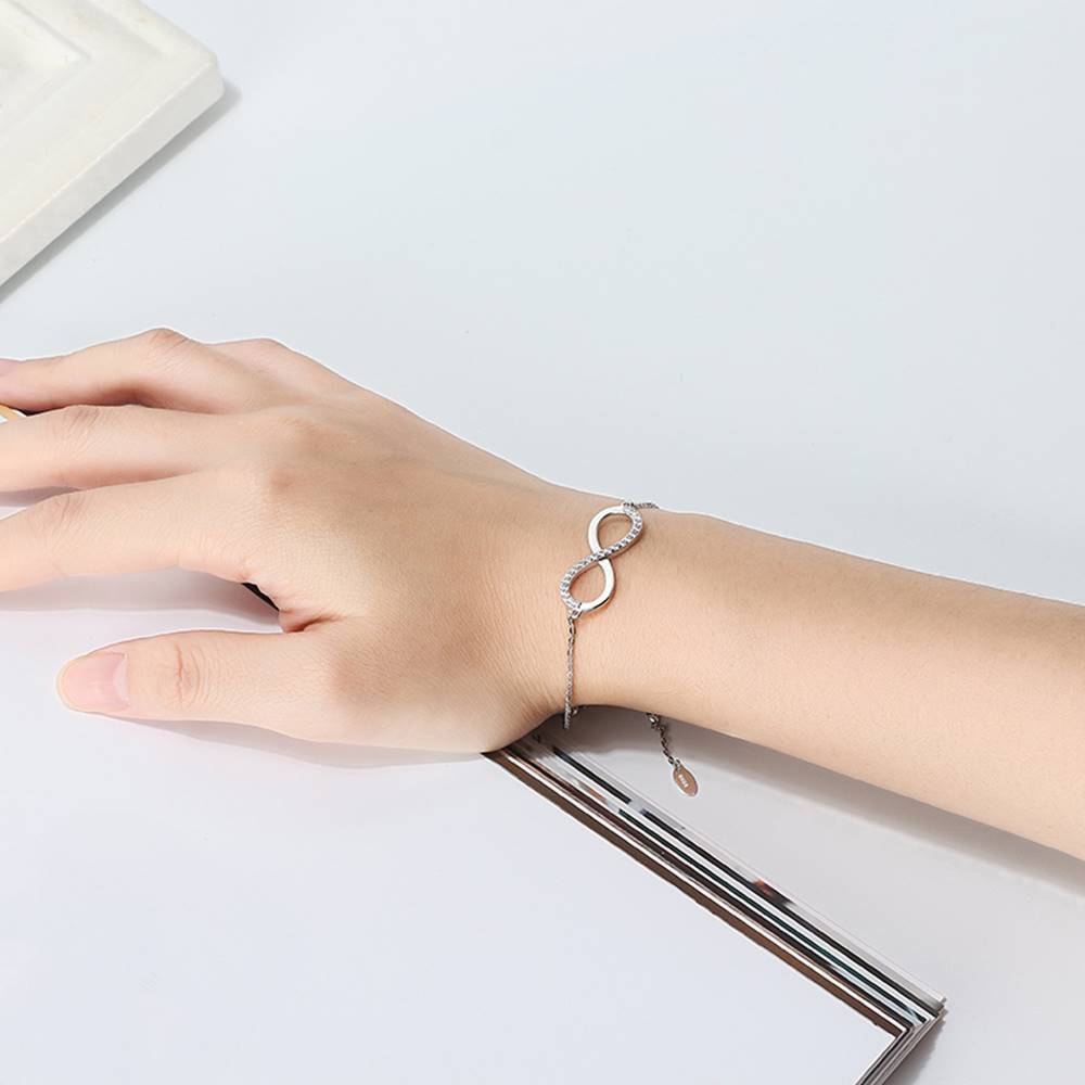 Bratara din Argint Diamond Infinity