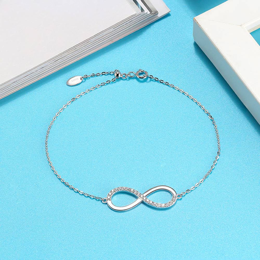 Bratara din Argint Diamond Infinity