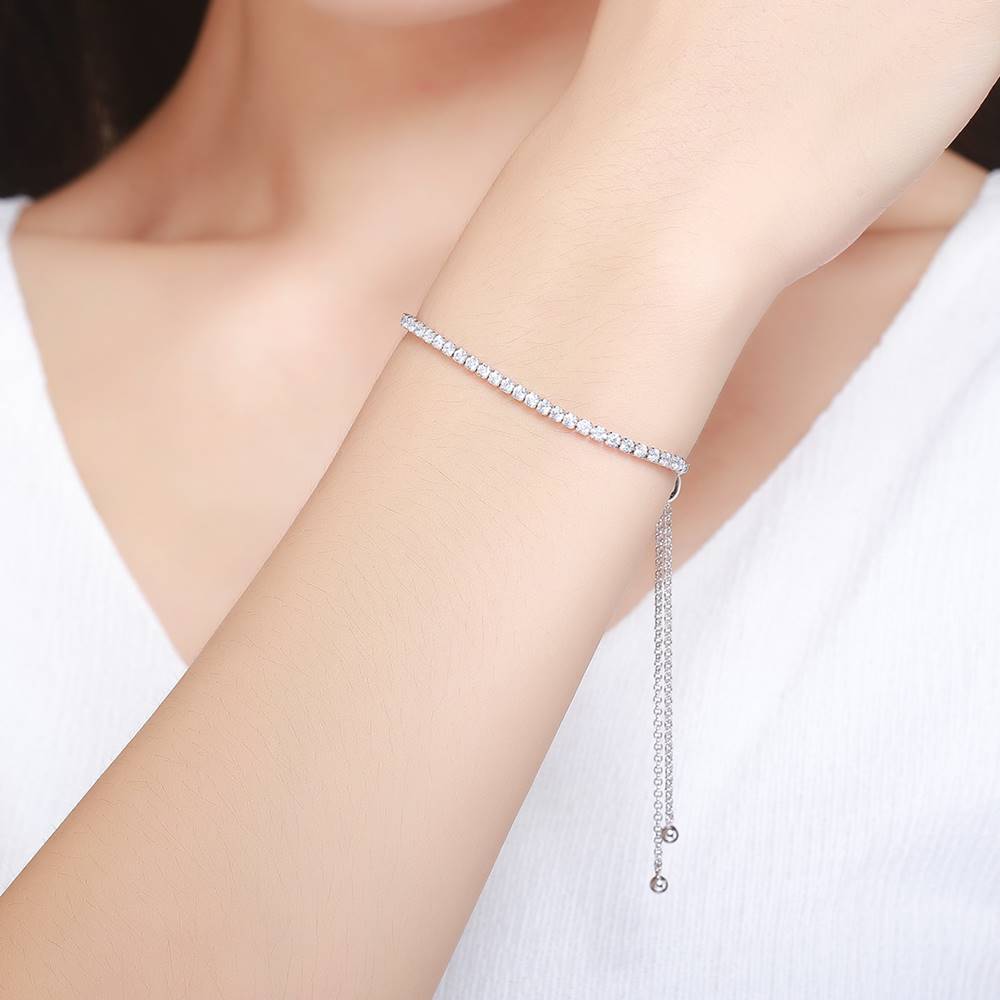 Bratara din Argint Shining Diamonds