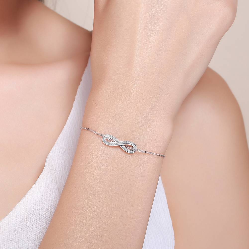 Bratara din Argint Simple Infinity