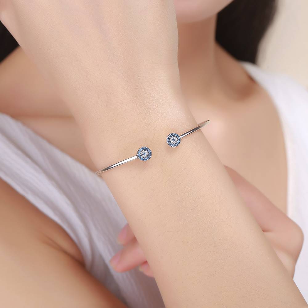 Bratara din Argint Evil Eye