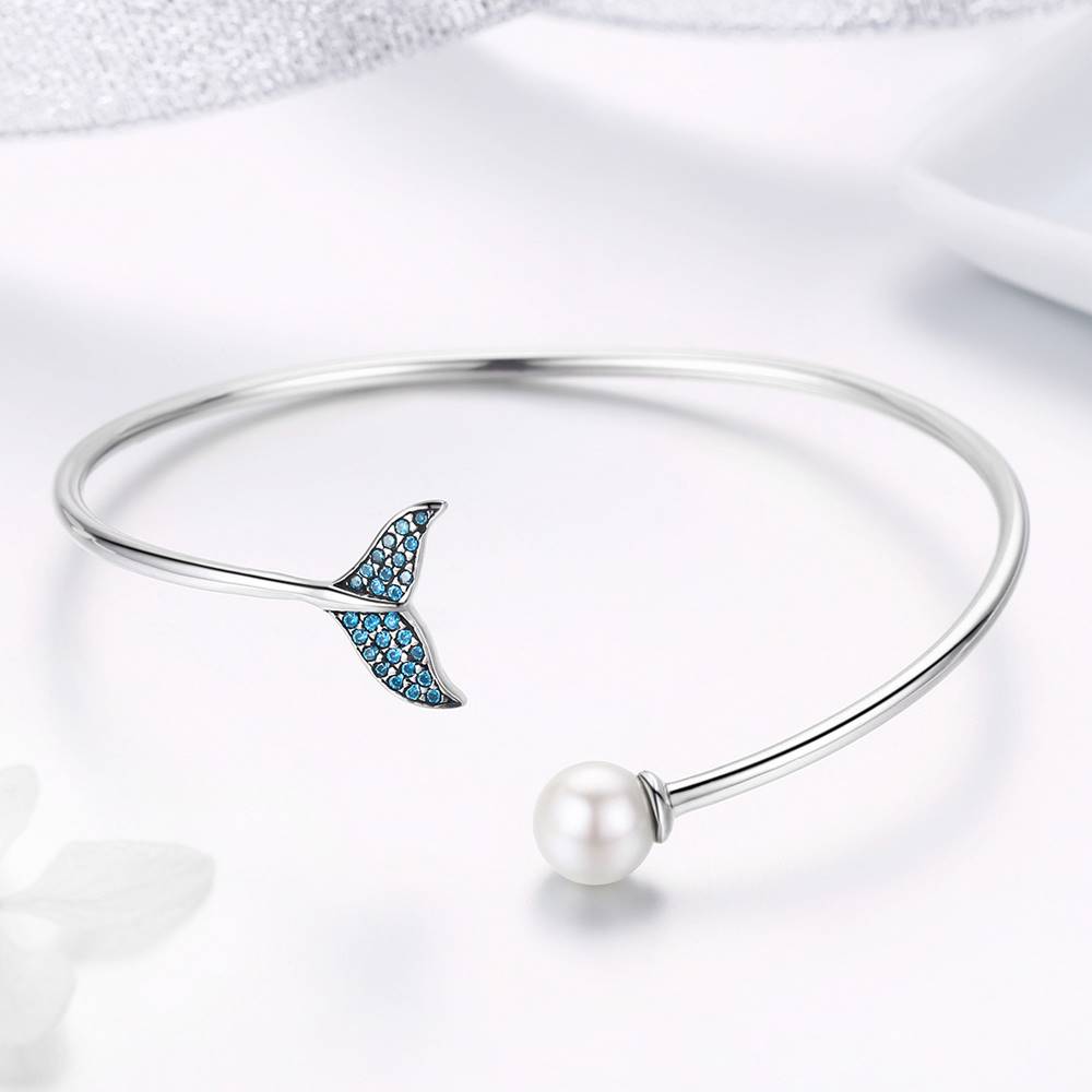 Bratara din Argint Mermaid Pearl