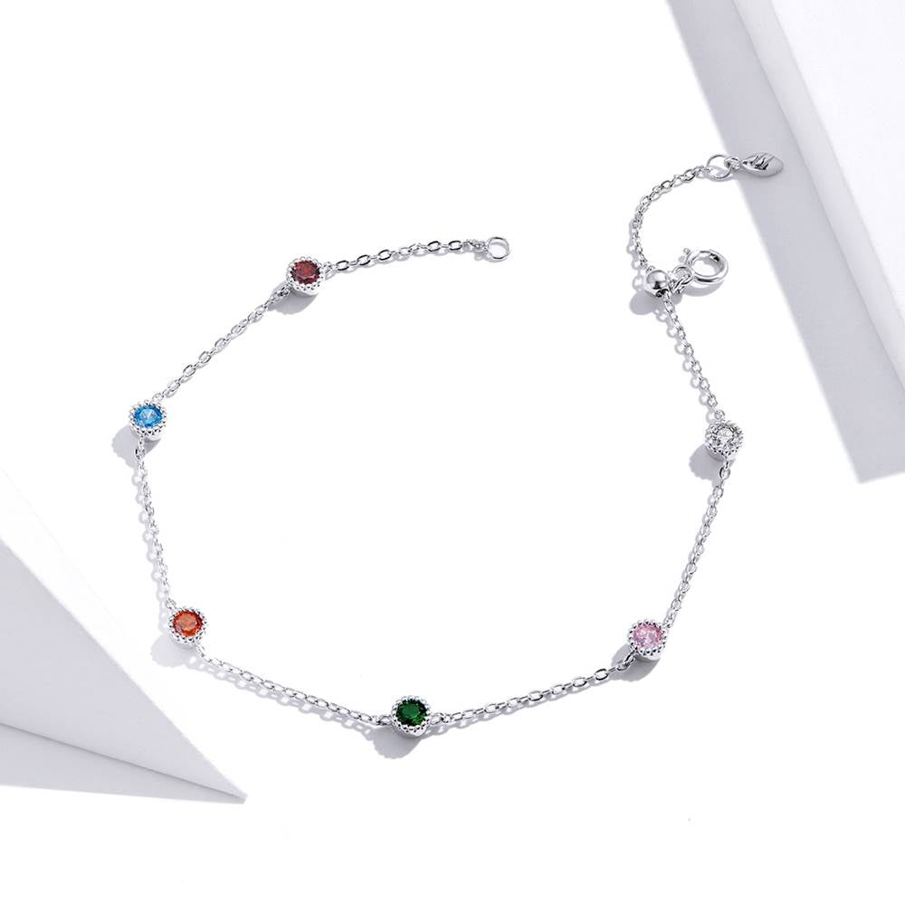 Bratara din Argint Diamond Colours