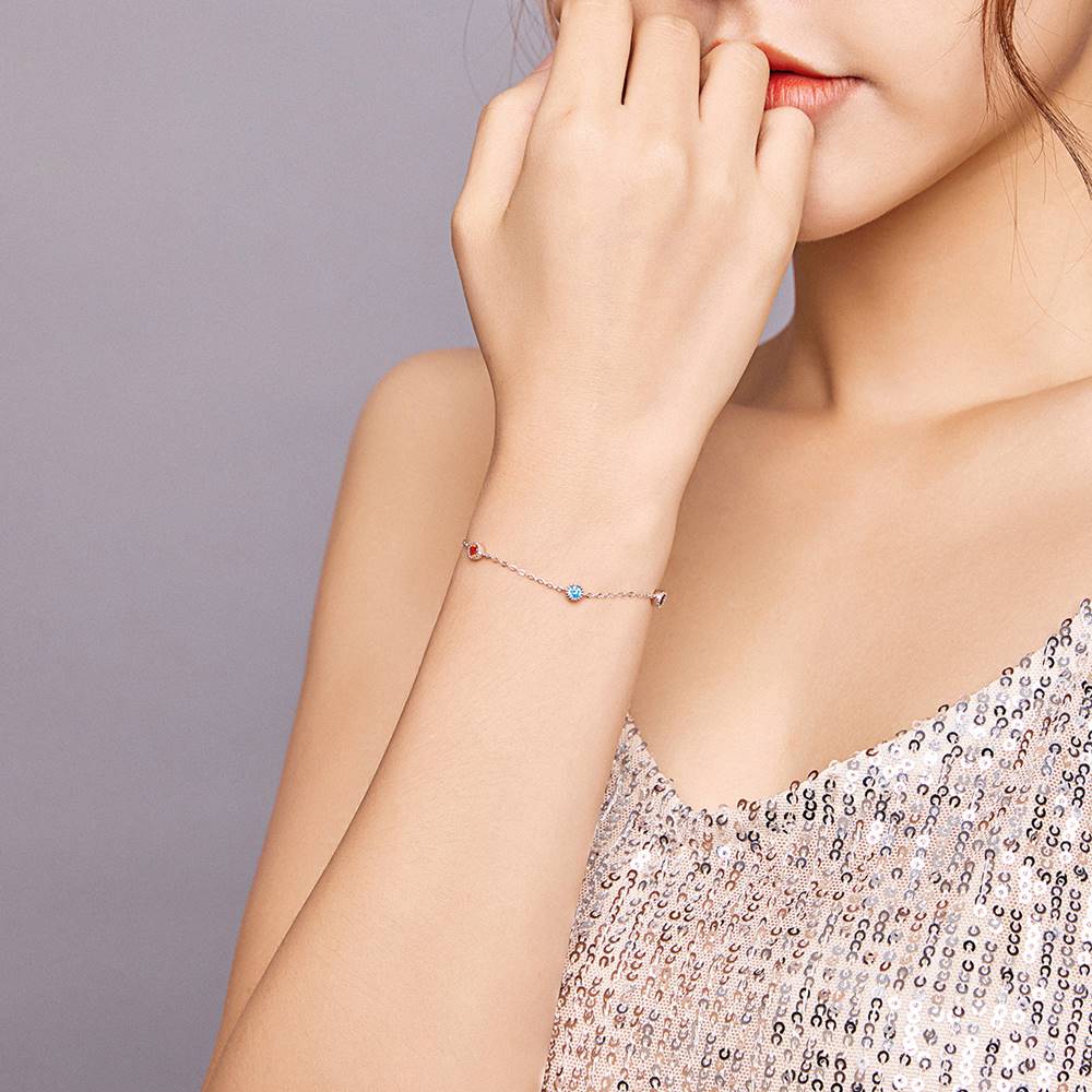 Bratara din Argint Diamond Colours