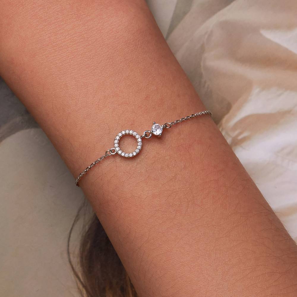 Bratara din Argint Diamond Circle