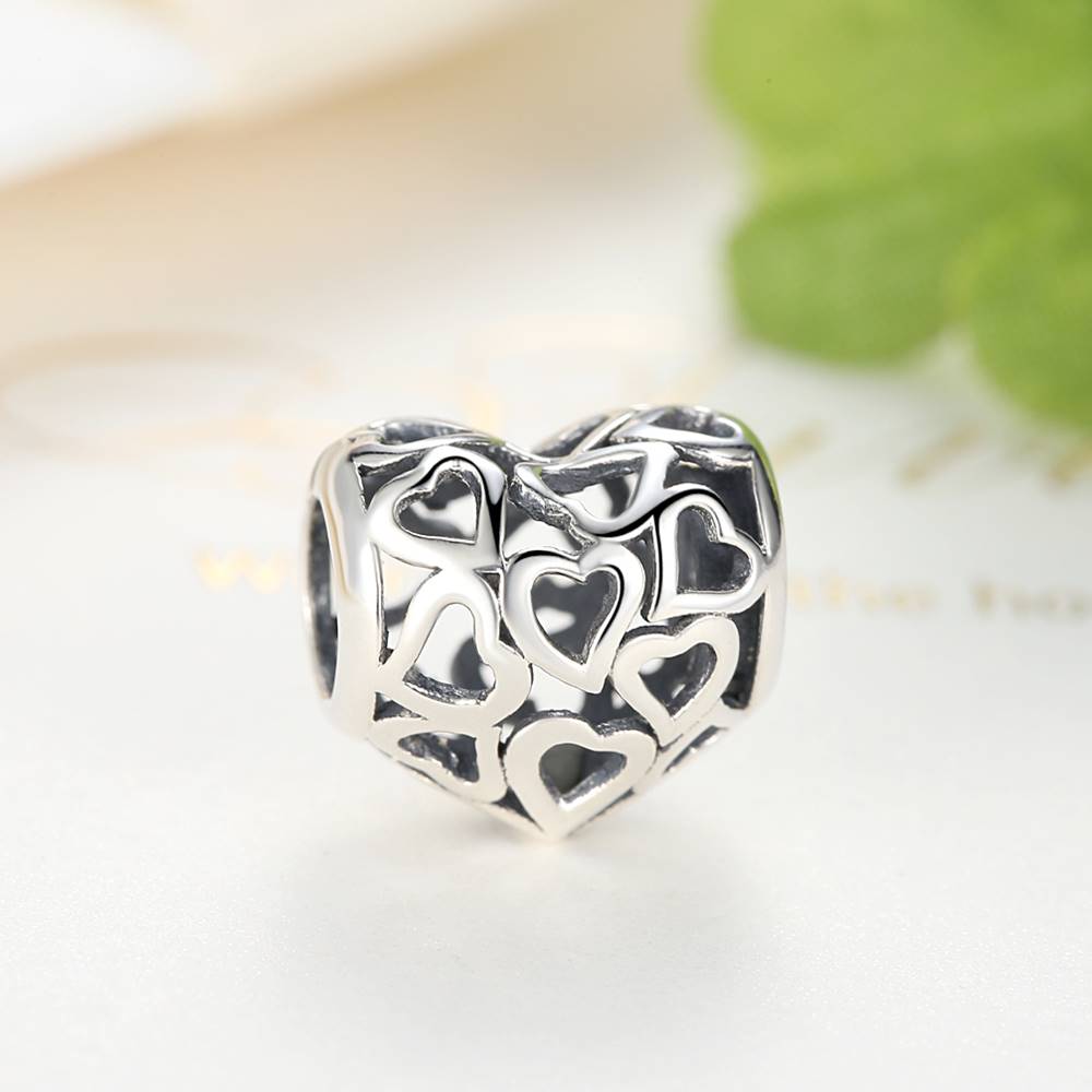 Talisman din Argint Little Hearts
