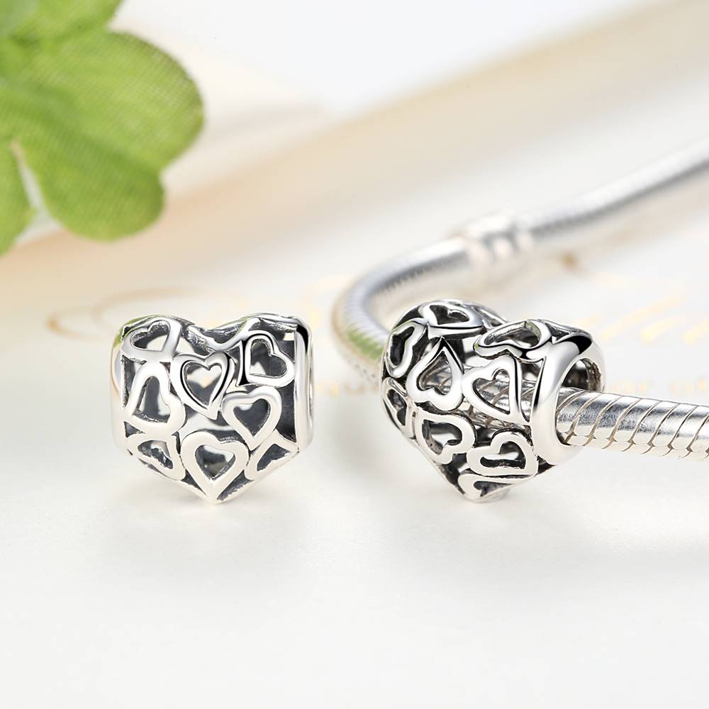Talisman din Argint Little Hearts