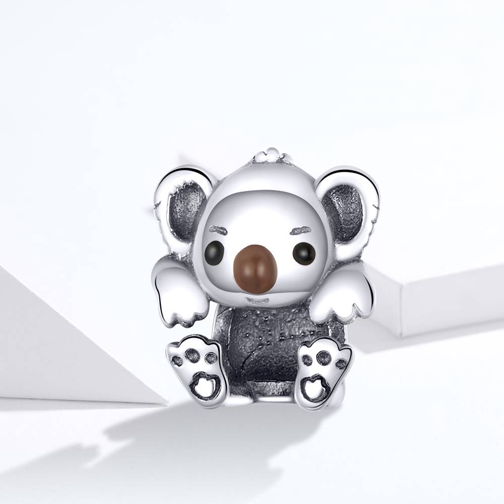 Talisman din Argint Baby Koala