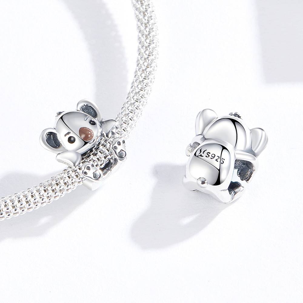 Talisman din Argint Baby Koala