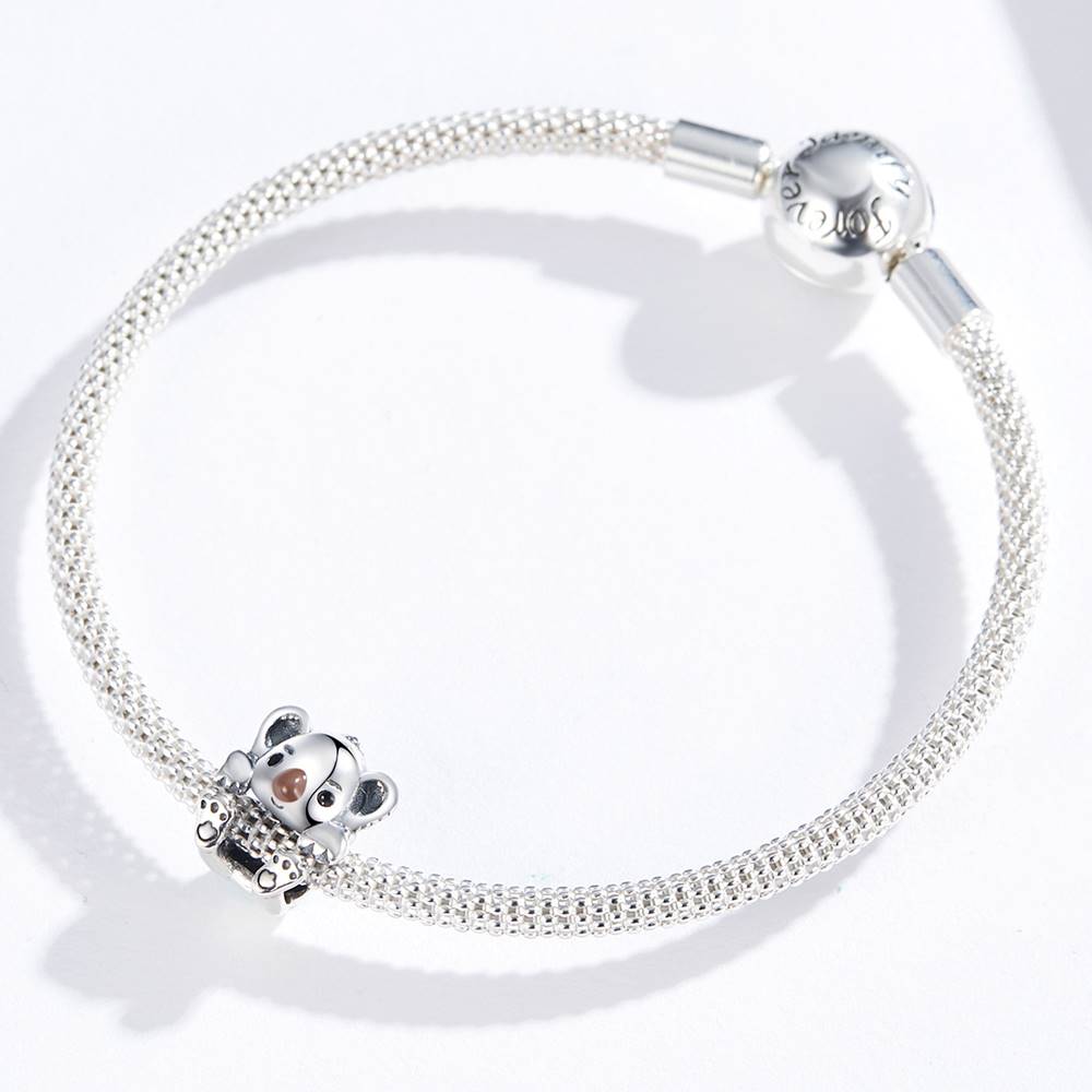 Talisman din Argint Baby Koala