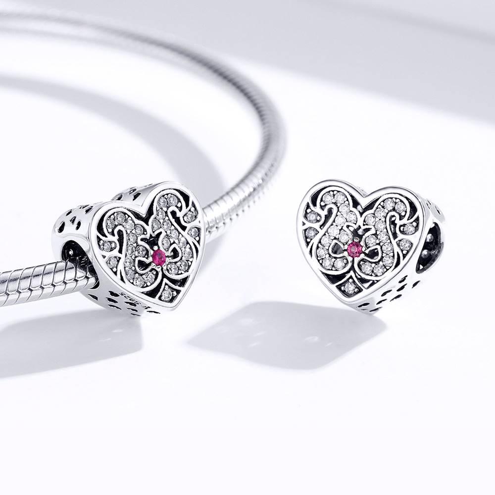 Talisman din Argint Retro Love