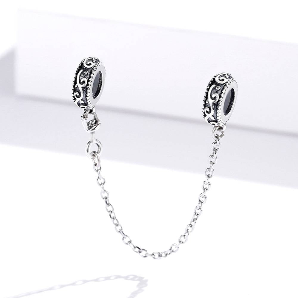 Talisman din Argint Chain of Love cu Lantisor de Siguranta