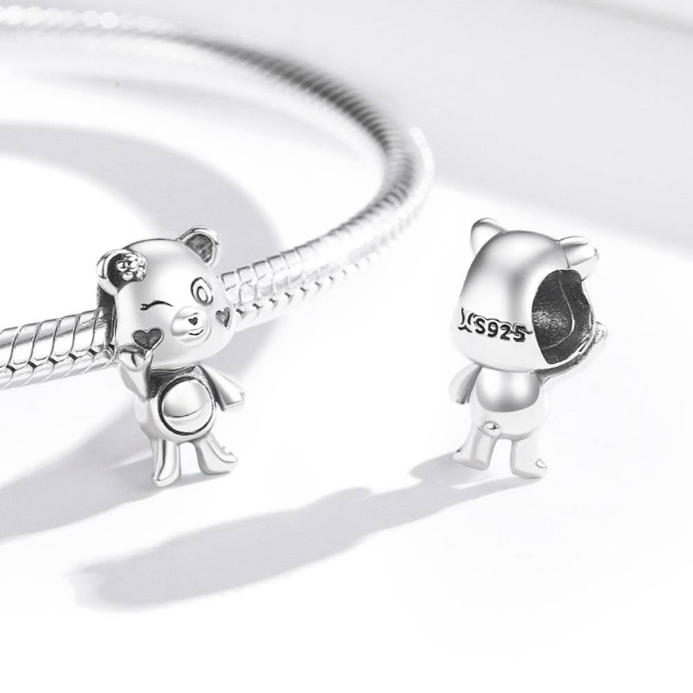 Talisman din Argint Hello Bear