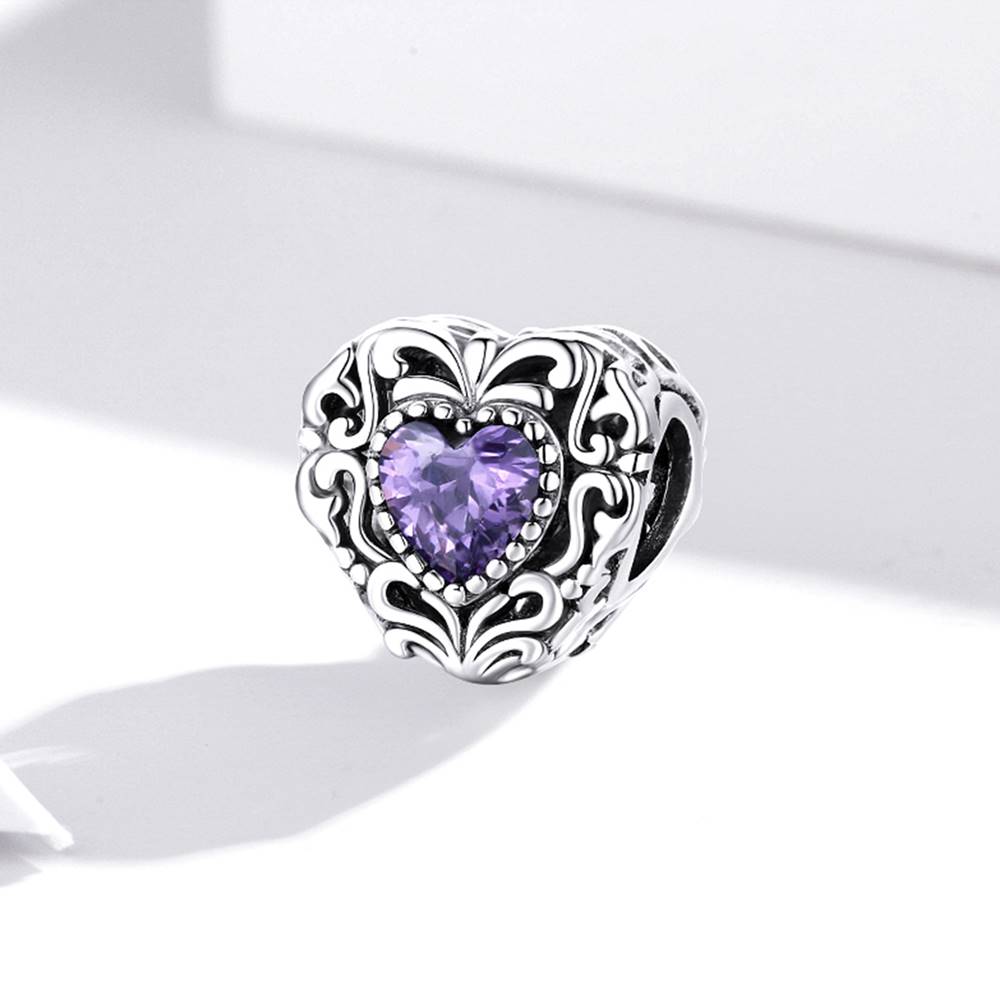 Talisman din Argint Mysterious Heart