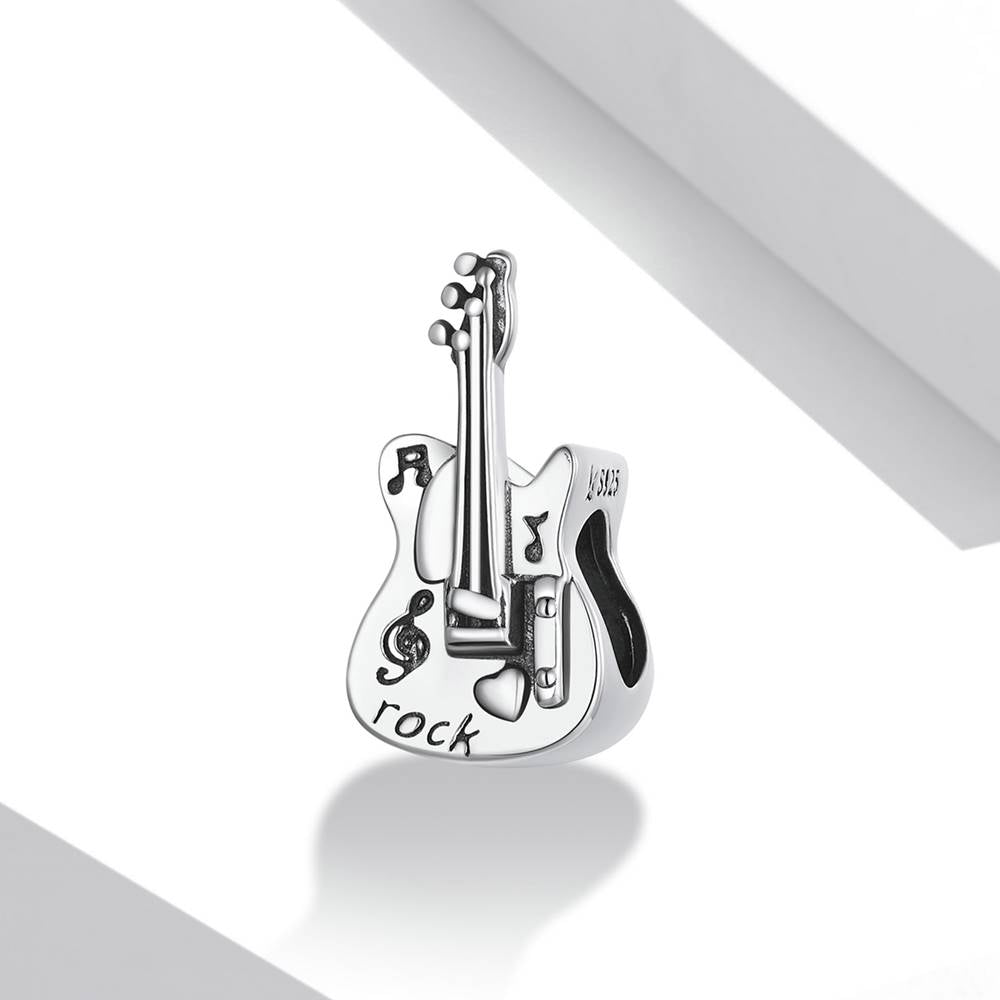 Talisman din Argint Rock Guitar