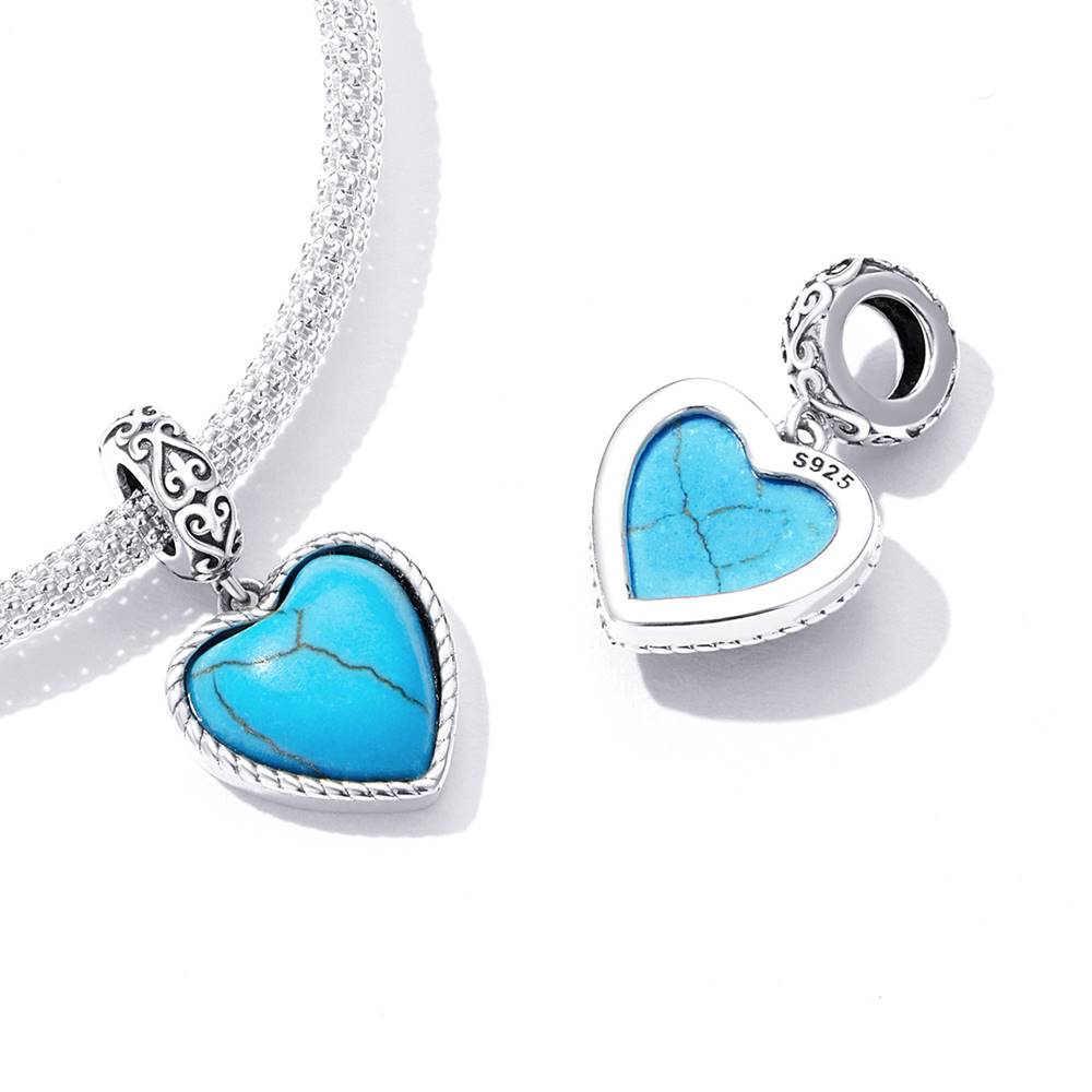 Talisman din Argint Love Turqoise