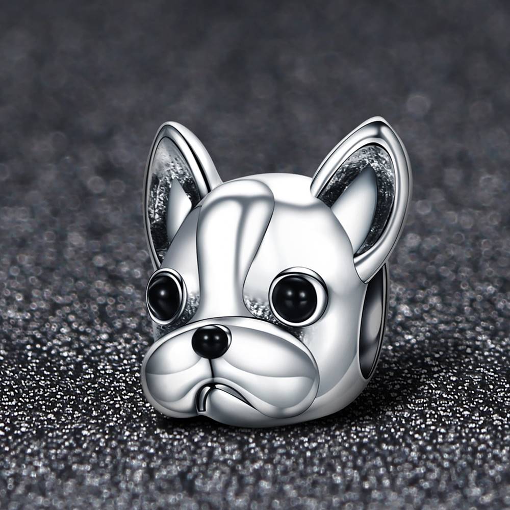 Talisman din Argint Frenchie