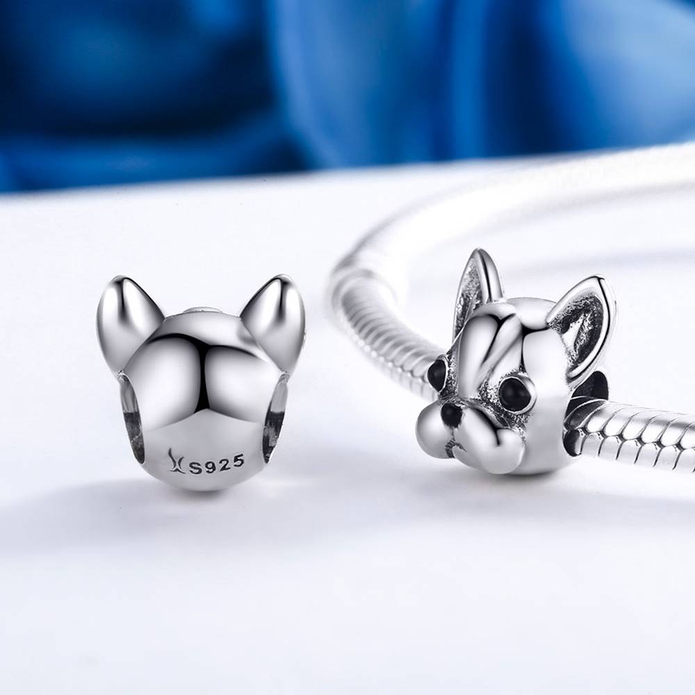 Talisman din Argint Frenchie