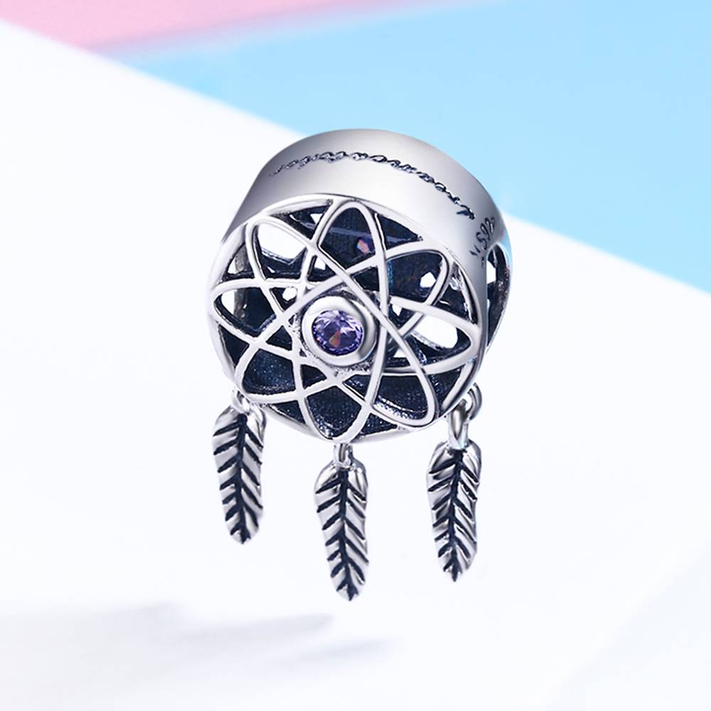 Talisman din Argint Shiny Dreamcatcher