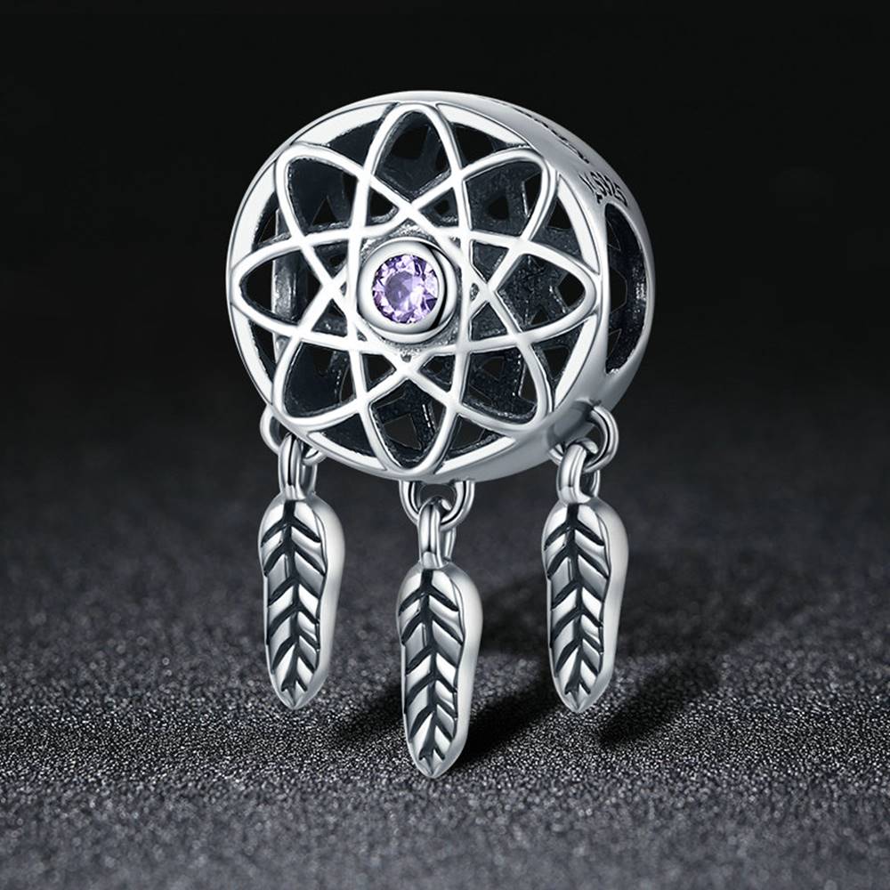Talisman din Argint Shiny Dreamcatcher