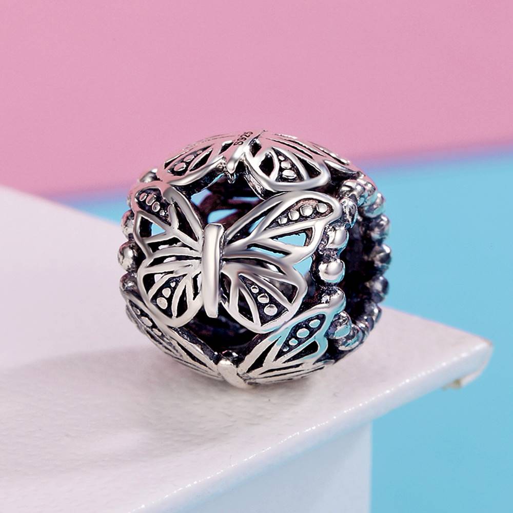 Talisman din Argint Butterflies