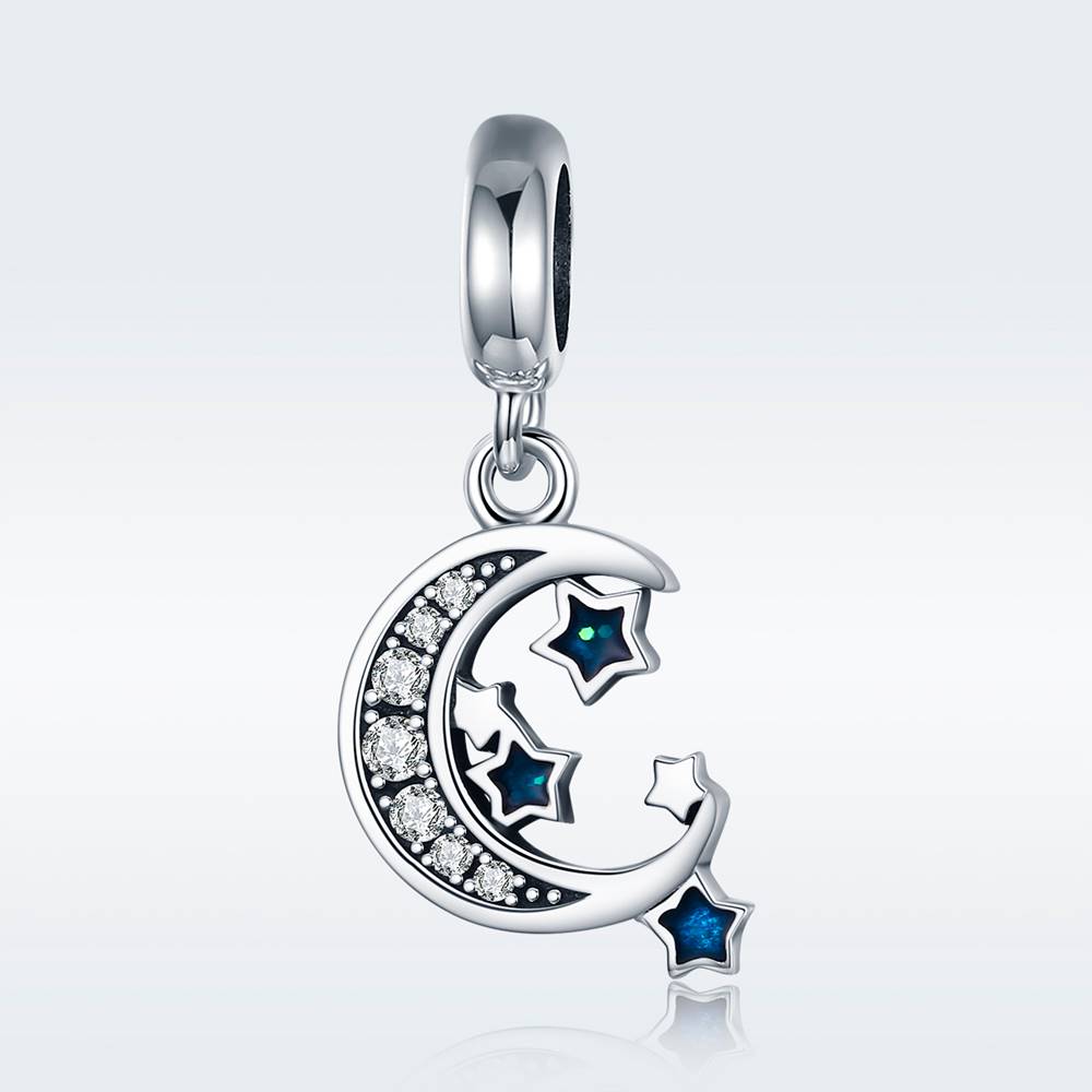 Talisman din Argint Moon and Stars