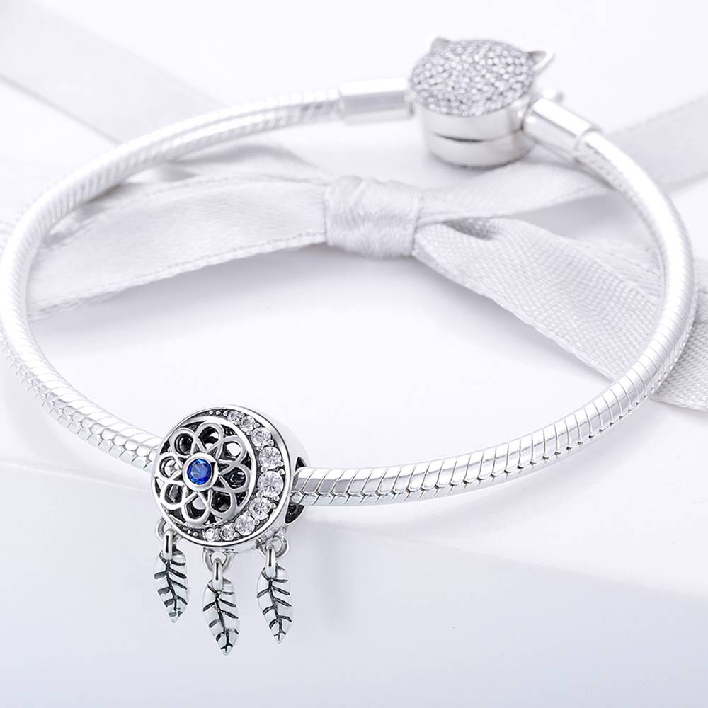 Talisman din Argint Crystal Dreamcatcher