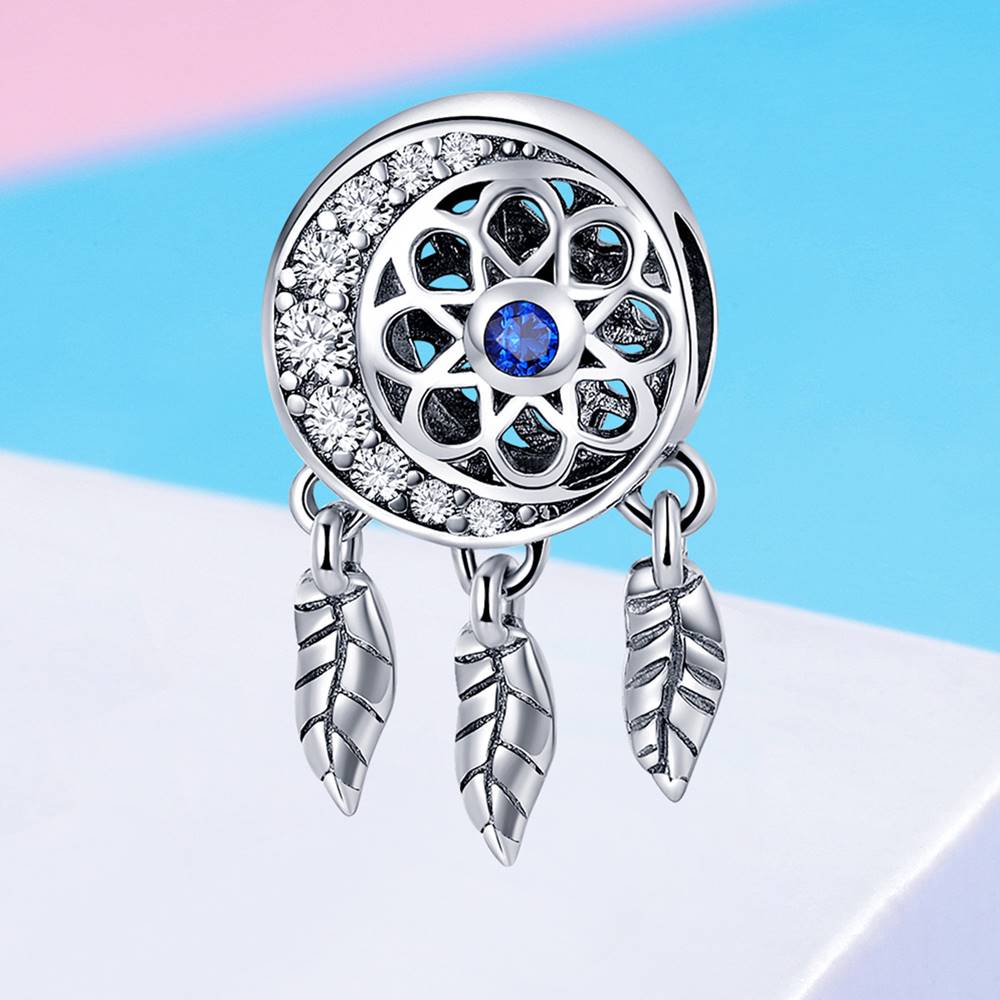 Talisman din Argint Crystal Dreamcatcher