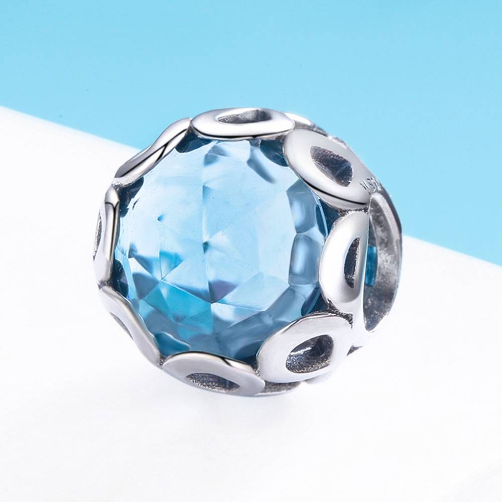 Talisman din Argint Blue Diamond