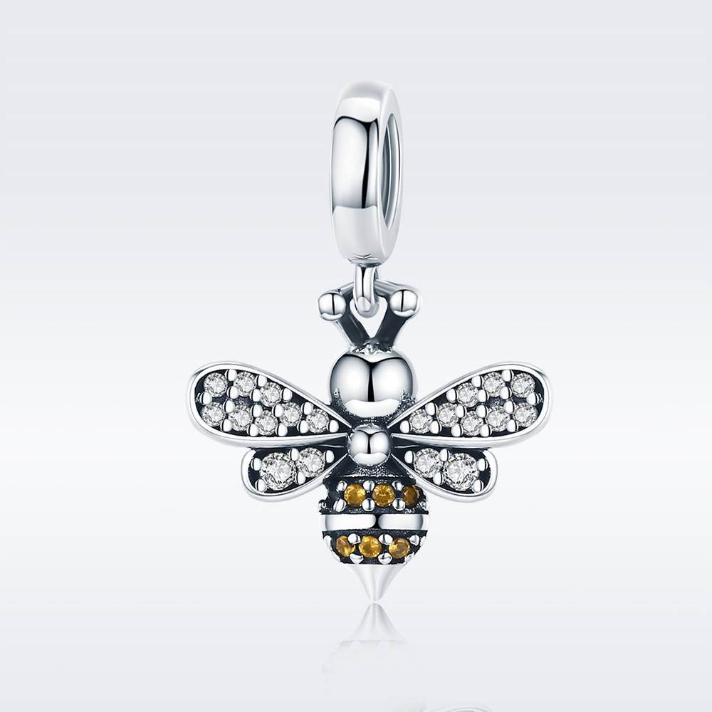 Talisman din Argint Diamond Bee