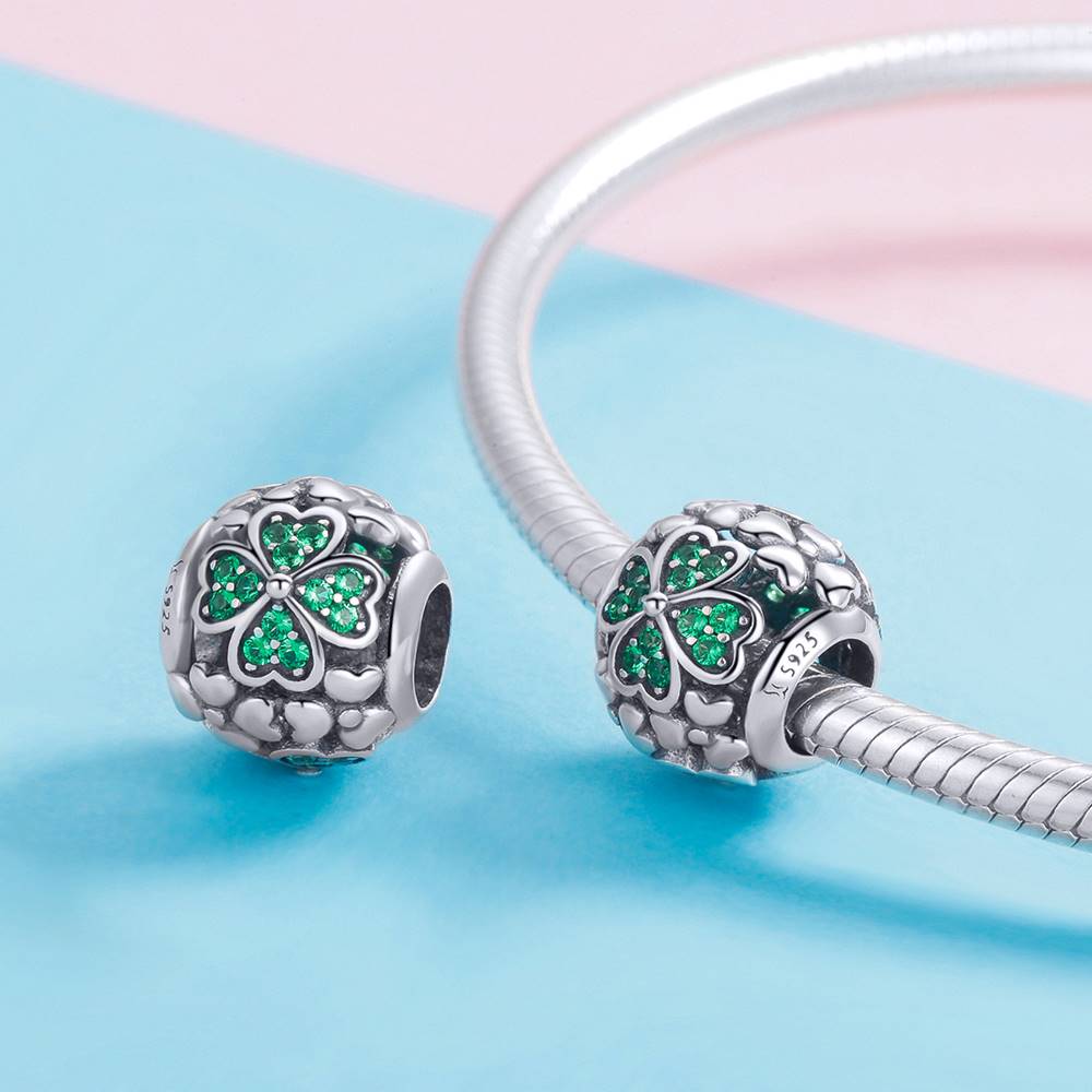 Talisman din Argint Lucky Clover