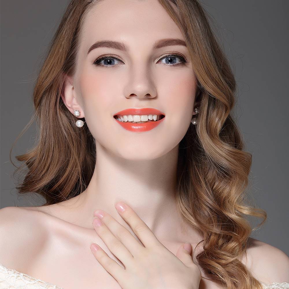 Cercei din Argint Graceful Pearl