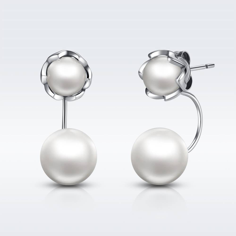 Cercei din Argint Graceful Pearl