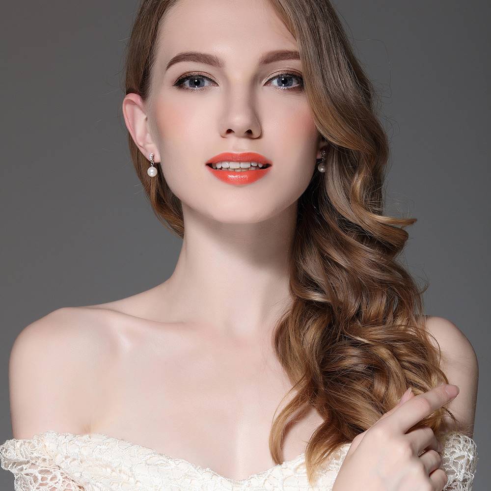 Cercei din Argint Stunning Pearl