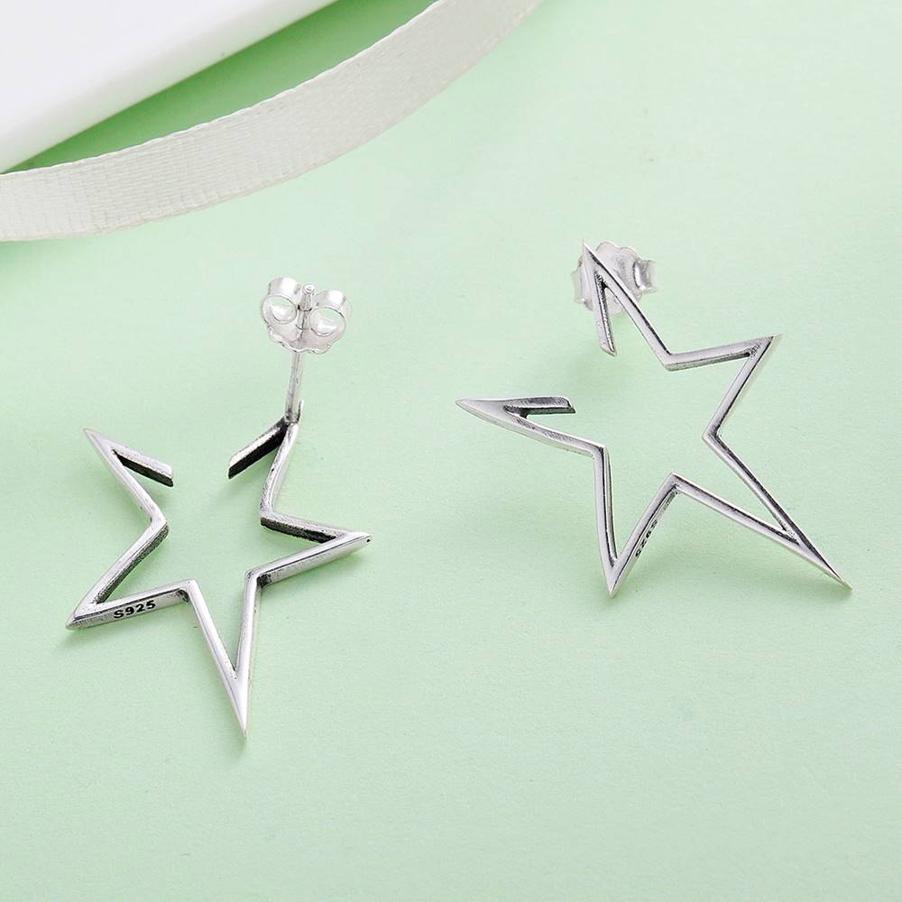 Cercei din Argint Modern Starlight