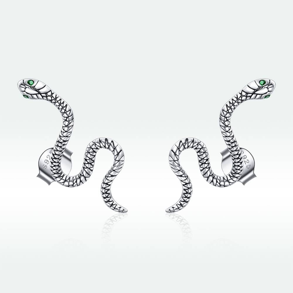 Cercei din Argint Dance of the Serpent