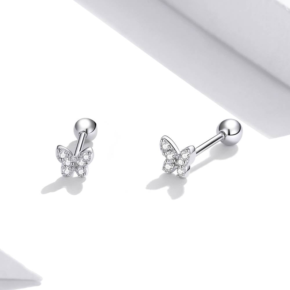 Cercei din Argint Spirit Butterfly