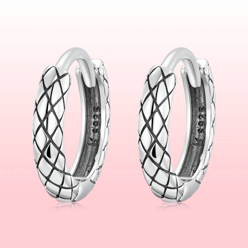 Cercei din Argint Snake Ear Buckles